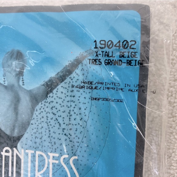 Vintage Enchantress Ultra Control Top Pantyhose In Taupe & Beige x2 NWT - Picture 4 of 12